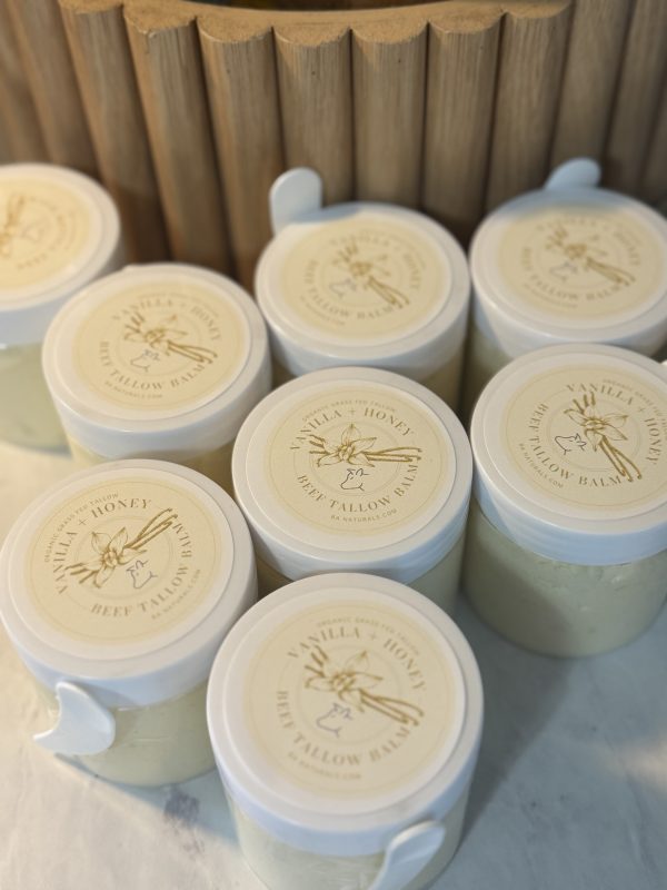 VANILLA + HONEY BEEF TALLOW BALM - Image 4